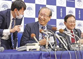 Nobel Prize in Chemistry laureate Susumu Kitagawa, Executive Director and Vice President of Kyoto University